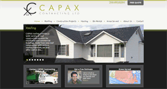 Desktop Screenshot of capaxcontracting.com